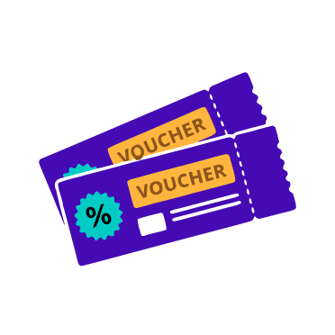 Save more with vouchers