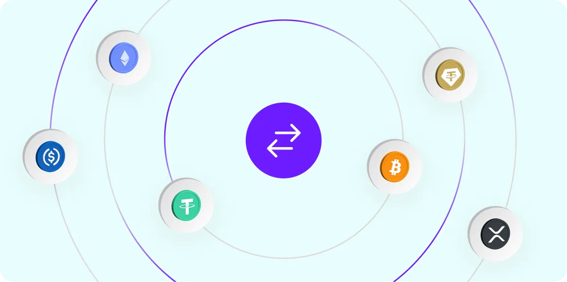 Transfer to other crypto exchanges